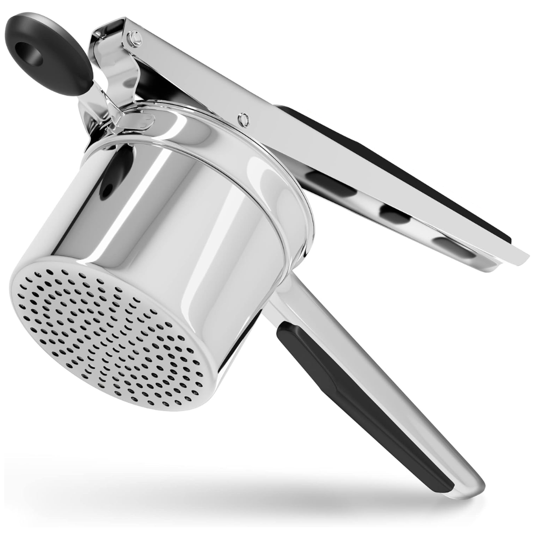 Pavo Potato Masher - Heavy Stainless Steel, 15oz Capacity 0