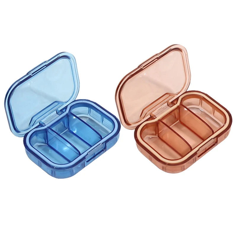 Paxen Pill Organizer - Compact Travel Case, Multiple Compartments 10