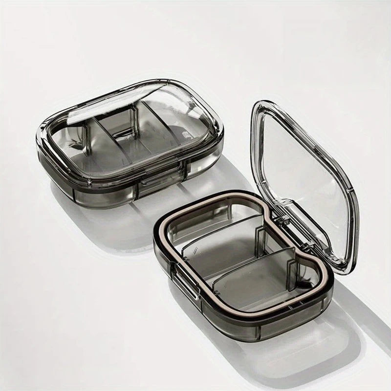 Paxen Pill Organizer - Compact Travel Case, Multiple Compartments 4