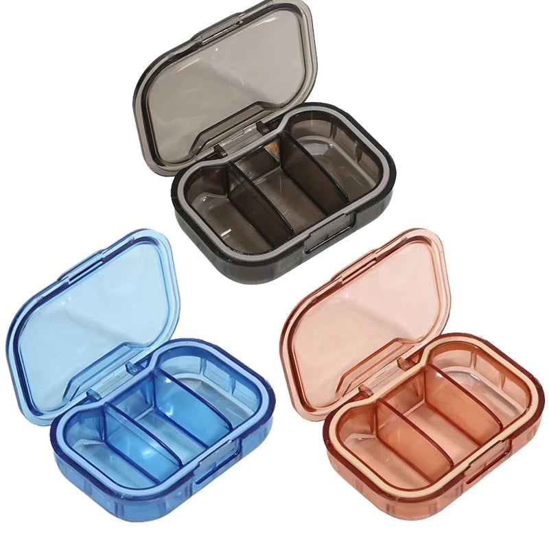 Paxen Pill Organizer - Compact Travel Case, Multiple Compartments 9