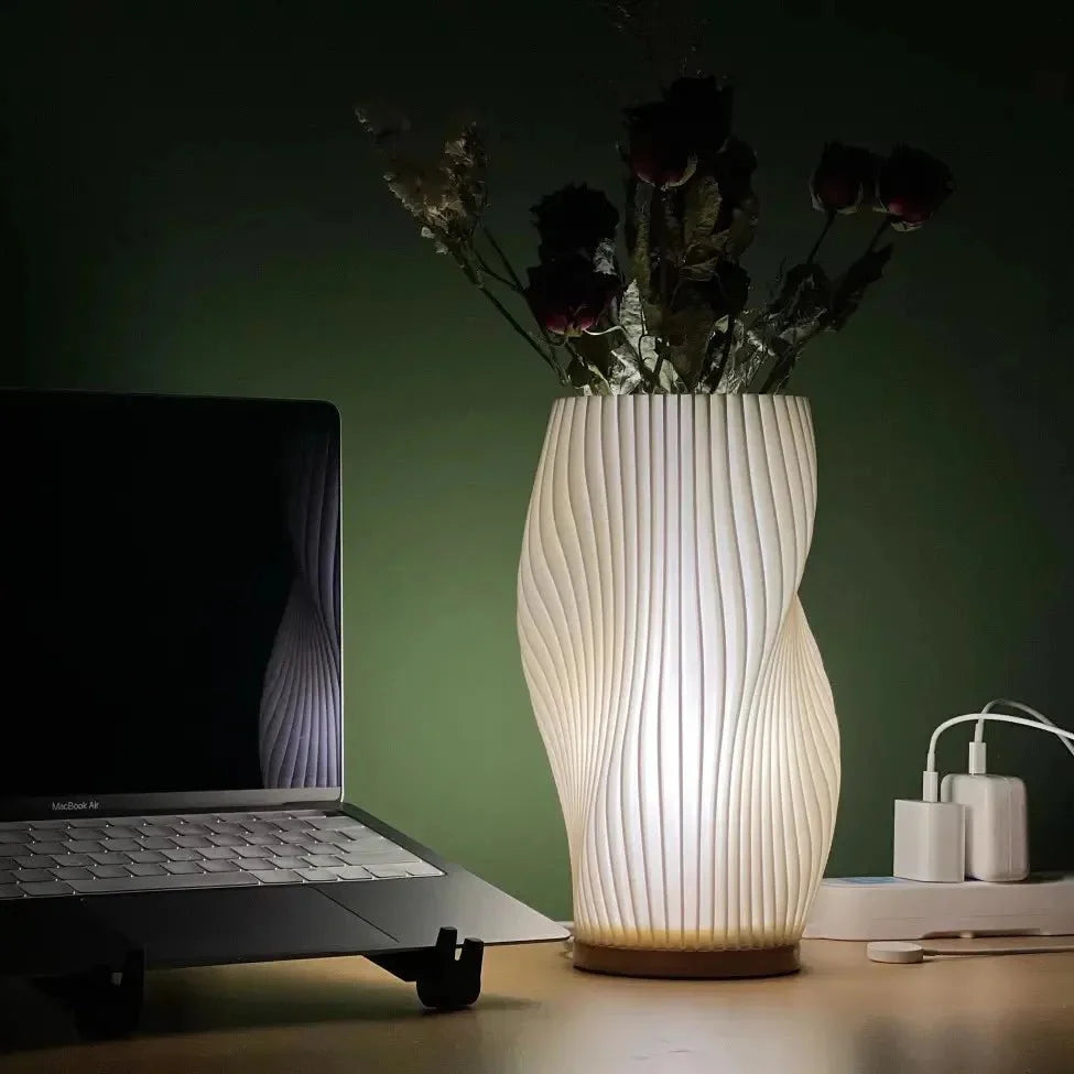 Lunivra – Sculptural Dimmable LED Table Lamp