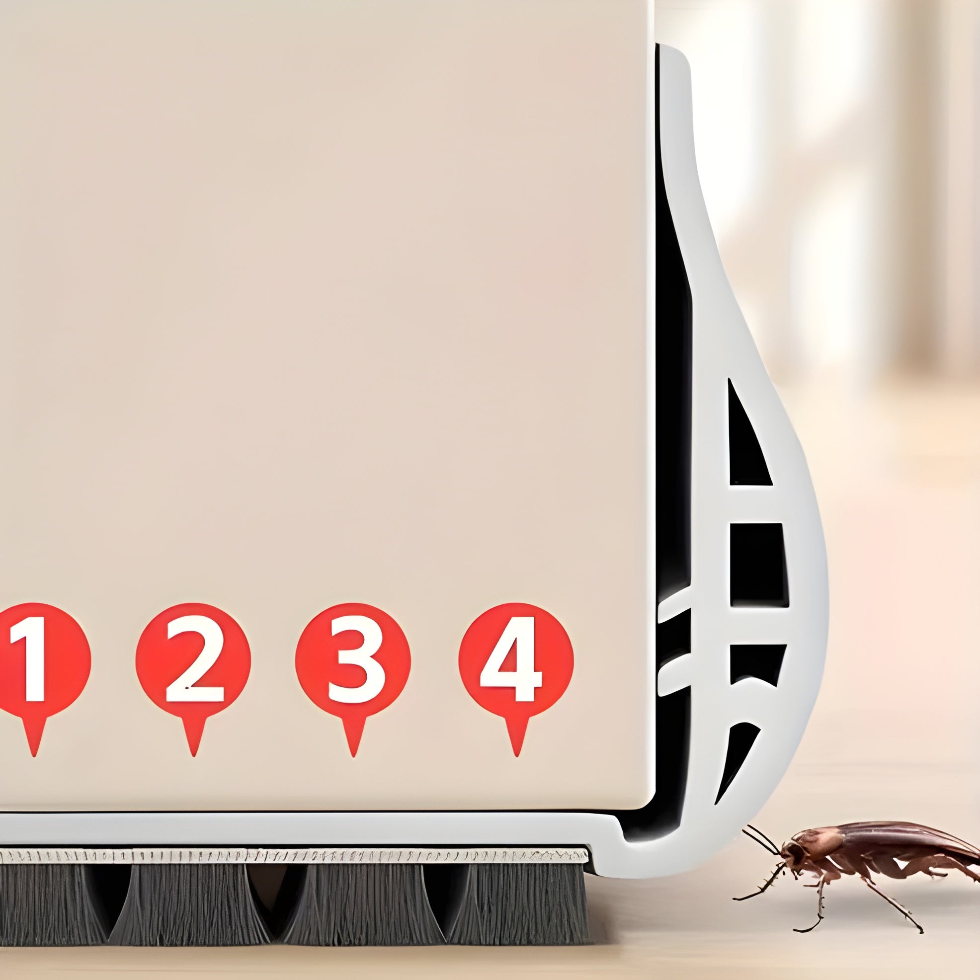 Plyra Door Seal Strip - Adjustable Polyester Weather Stripping for Draftproof Protection 5