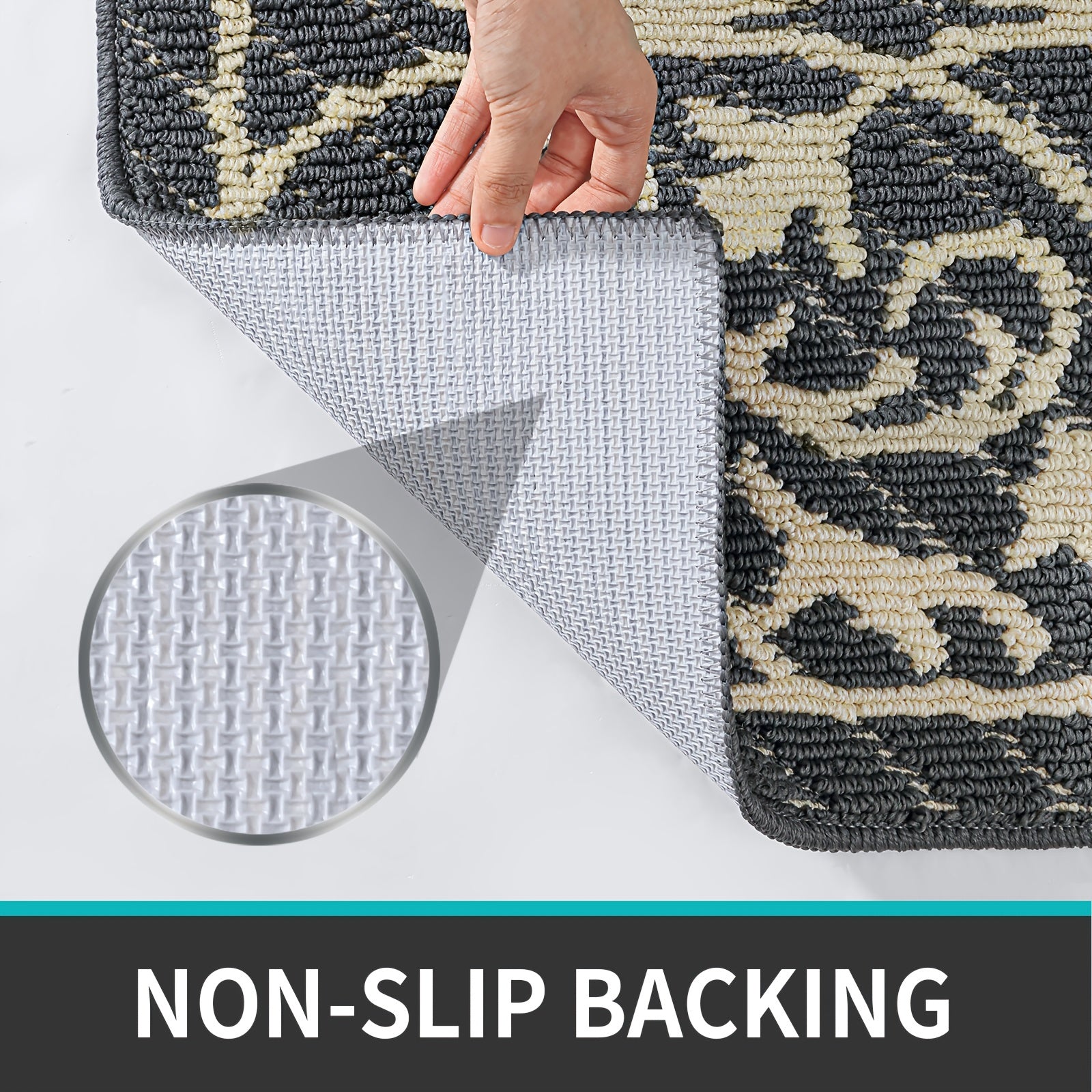 Pura Indoor Mat - Non-Slip, Washable Design for Entryways 6