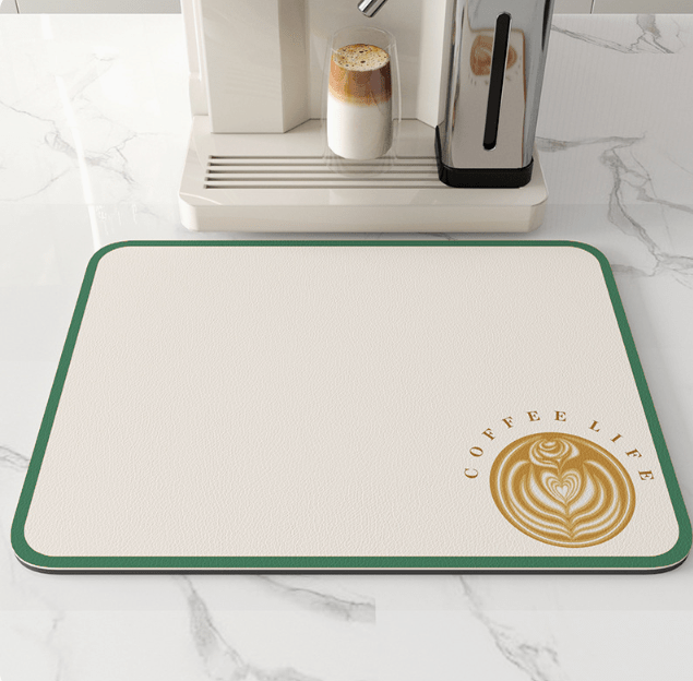 AquaMat – Quick-Dry Absorbent Kitchen Mat – Hygienic, Space-Saving Stylish