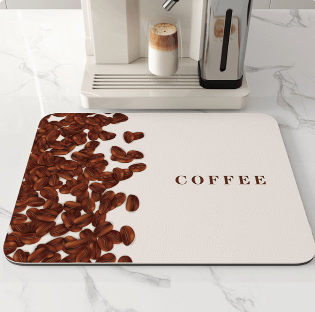 AquaMat – Quick-Dry Absorbent Kitchen Mat – Hygienic, Space-Saving Stylish