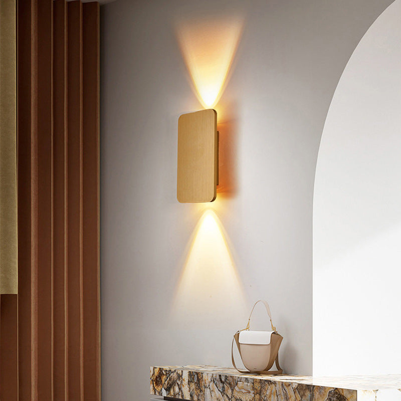 Ravello Wall Sconce - Rectangular Metal, Warm White LED 0