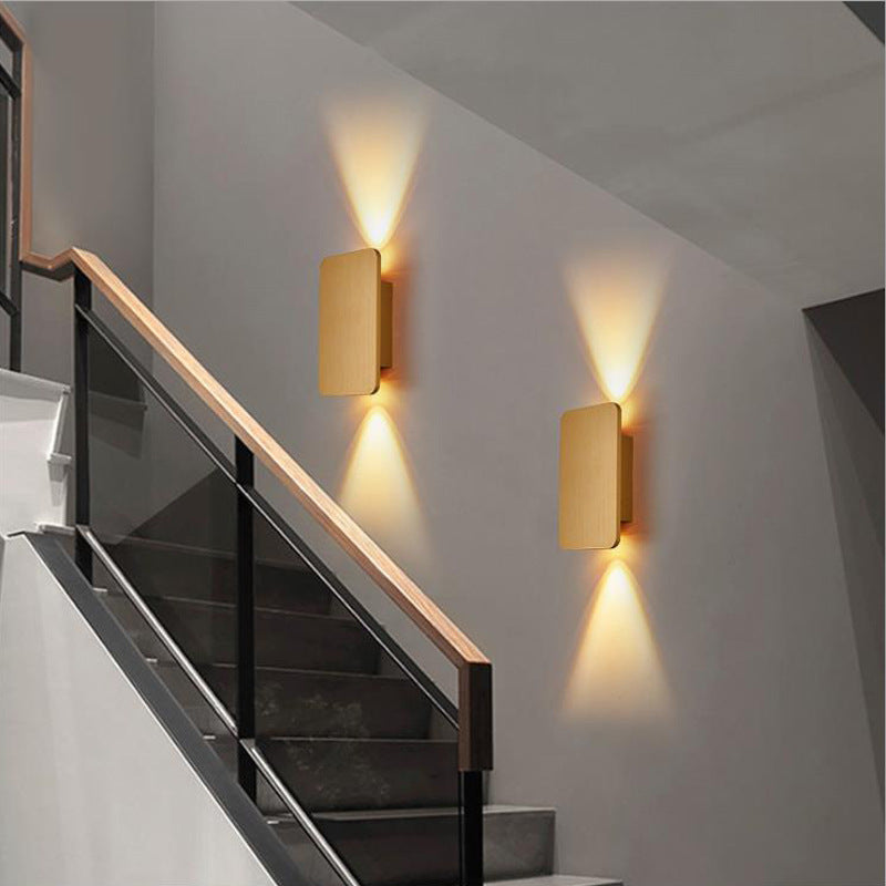 Ravello Wall Sconce - Rectangular Metal, Warm White LED 9