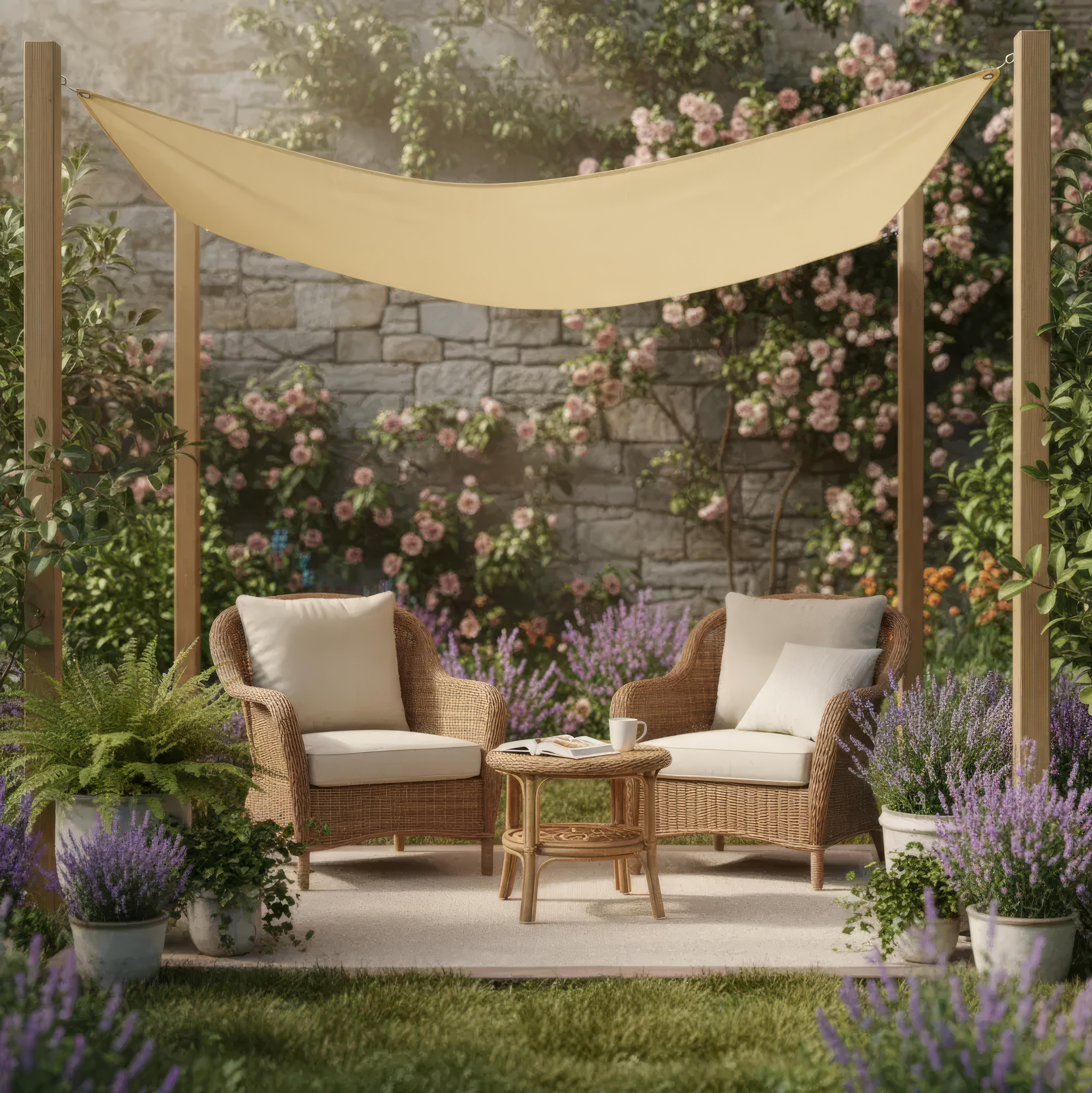Raven Awning Canopy - Durable Polyester, Waterproof UV Protection for Patio and Deck 7
