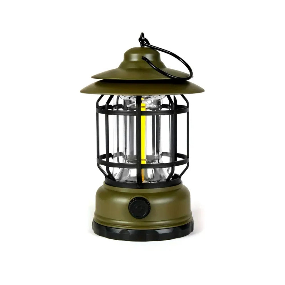 Retro Glow Camping Lantern - ABS, Dimmable Outdoor Lighting 6
