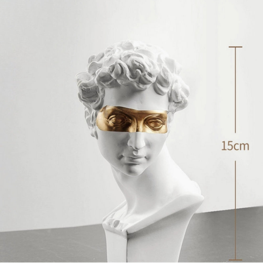 Riven David Sculpture - Durable Resin, Renaissance-Inspired Art 9