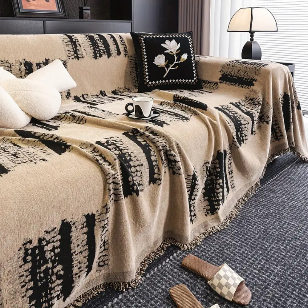 Rustik Sofa Cover - Chenille, Non-Slip Minimalist Design 3