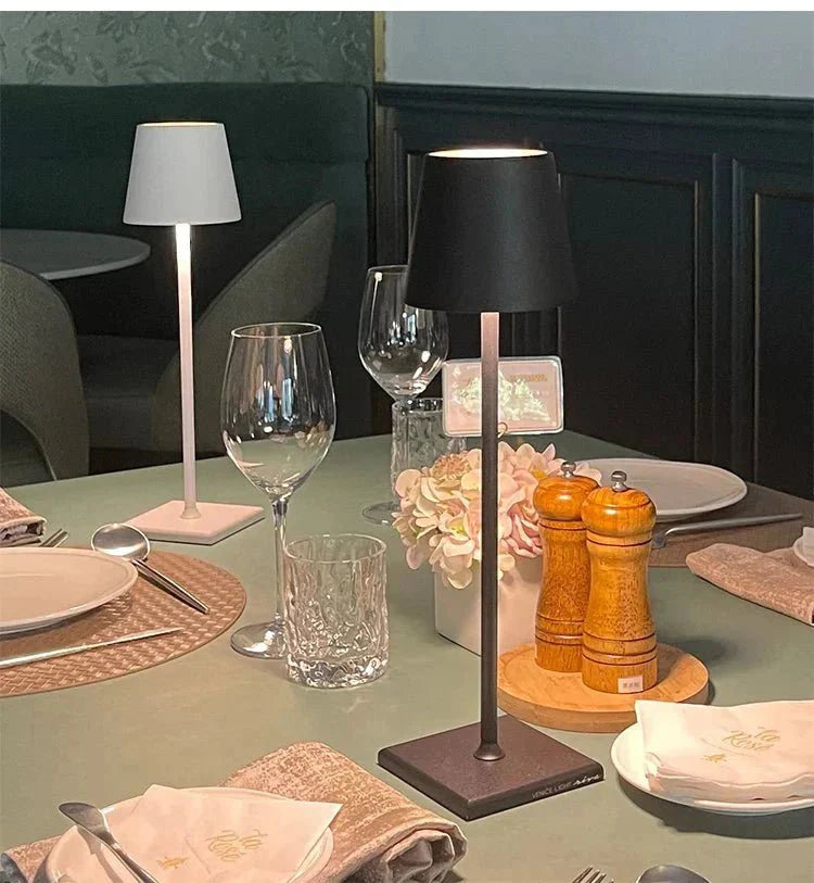 Luminora – Wireless Rechargeable Table Lamp