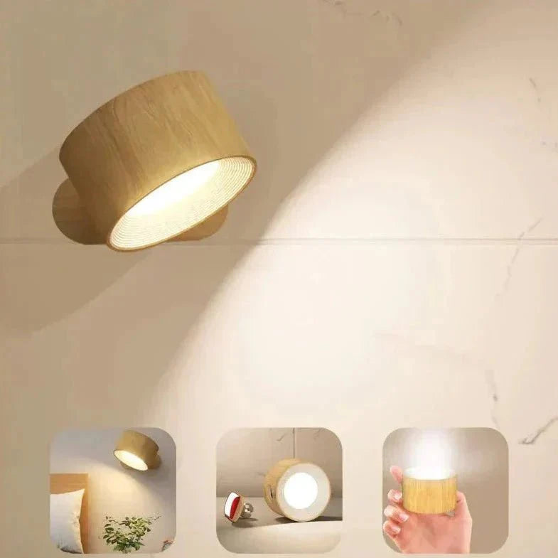 Orbitra – Wireless 360° Magnetic Wall Lamp