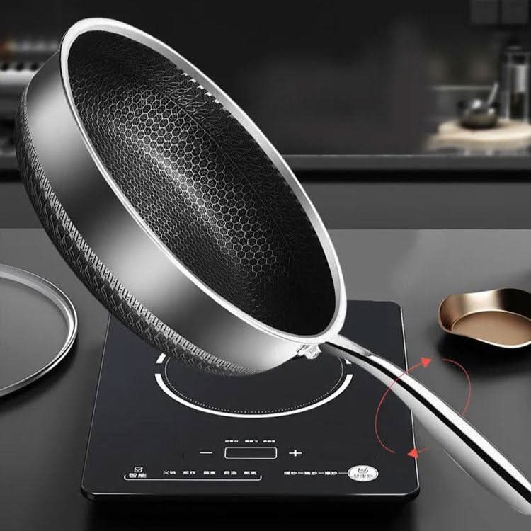 Thermoryx – Stainless Steel Energy-Saving Frying Pan