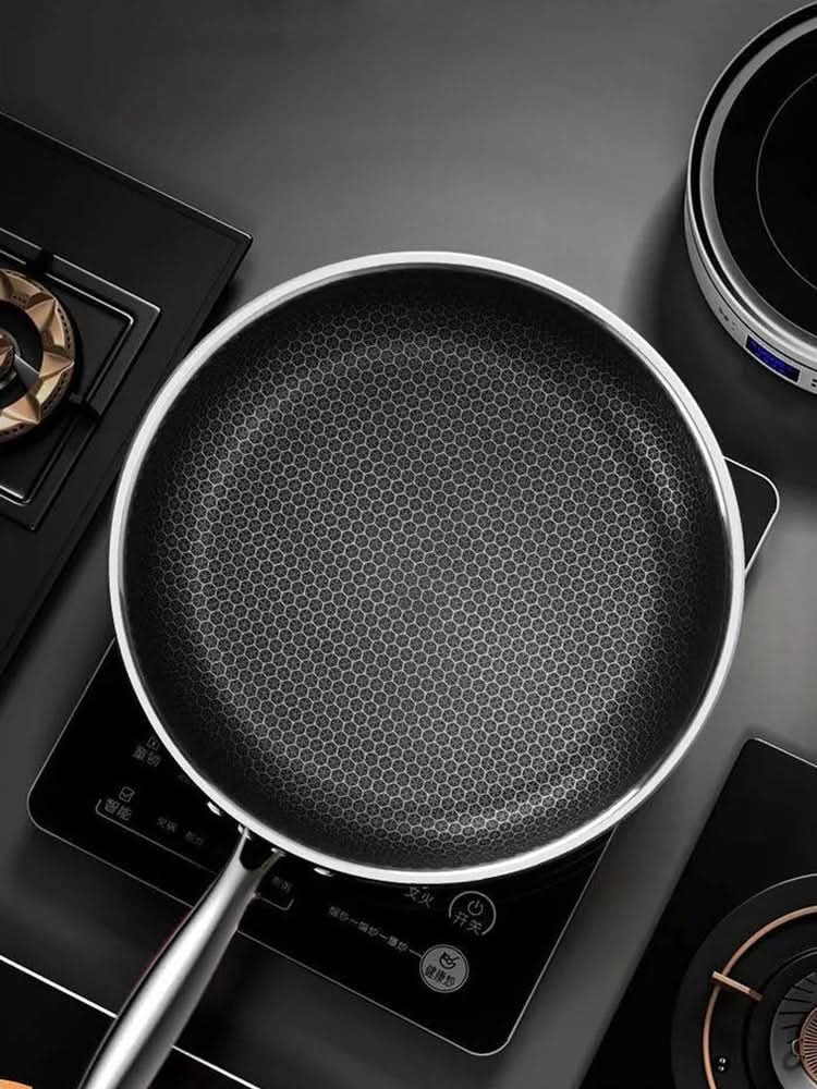 Thermoryx – Stainless Steel Energy-Saving Frying Pan