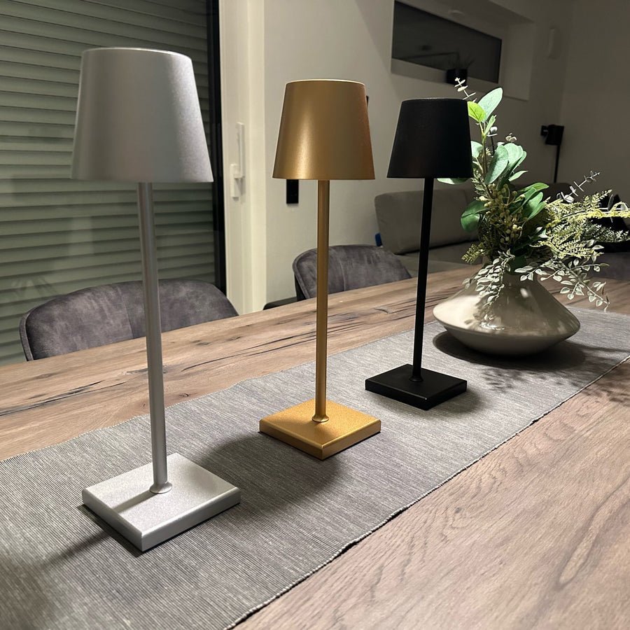 Luminora – Wireless Rechargeable Table Lamp