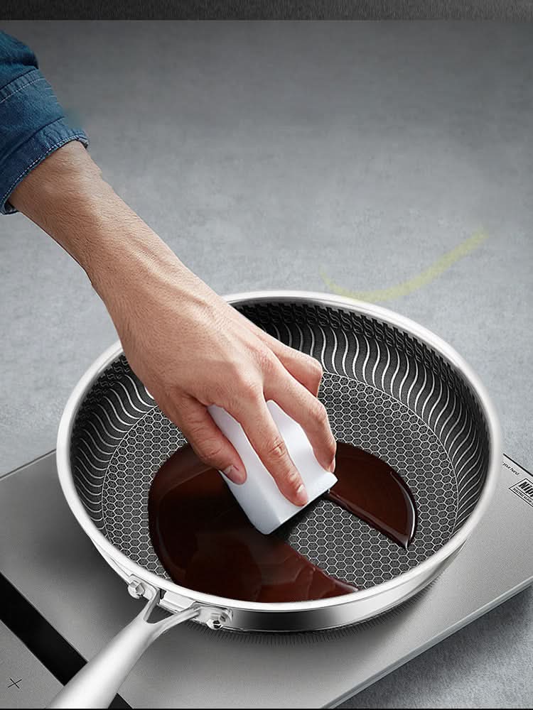 Thermoryx – Stainless Steel Energy-Saving Frying Pan