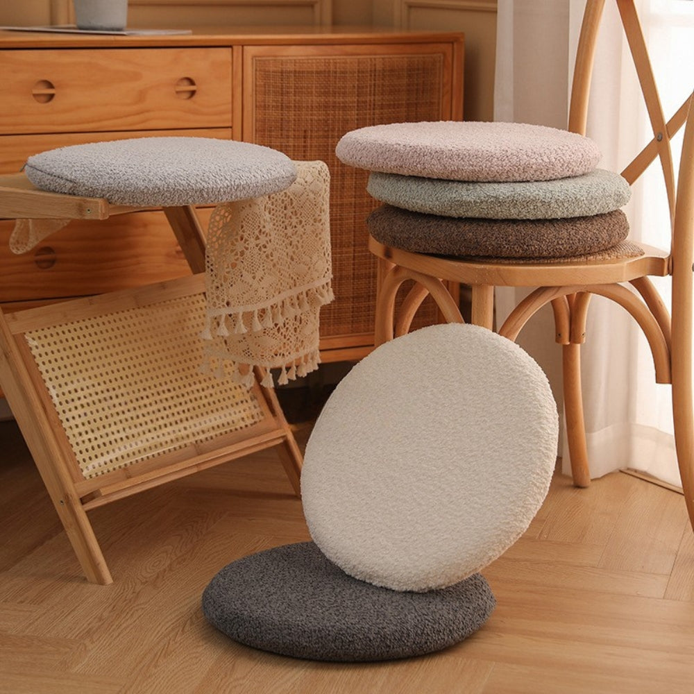 Sable Dining Chair Cushions - Plush Velvet, Rabbit Ear Design 2