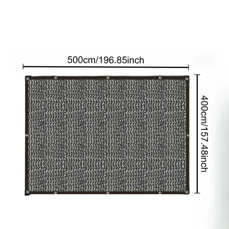 Sable Shade Cloth - UV-Resistant Garden Shade Fabric, Reinforced Corners 4