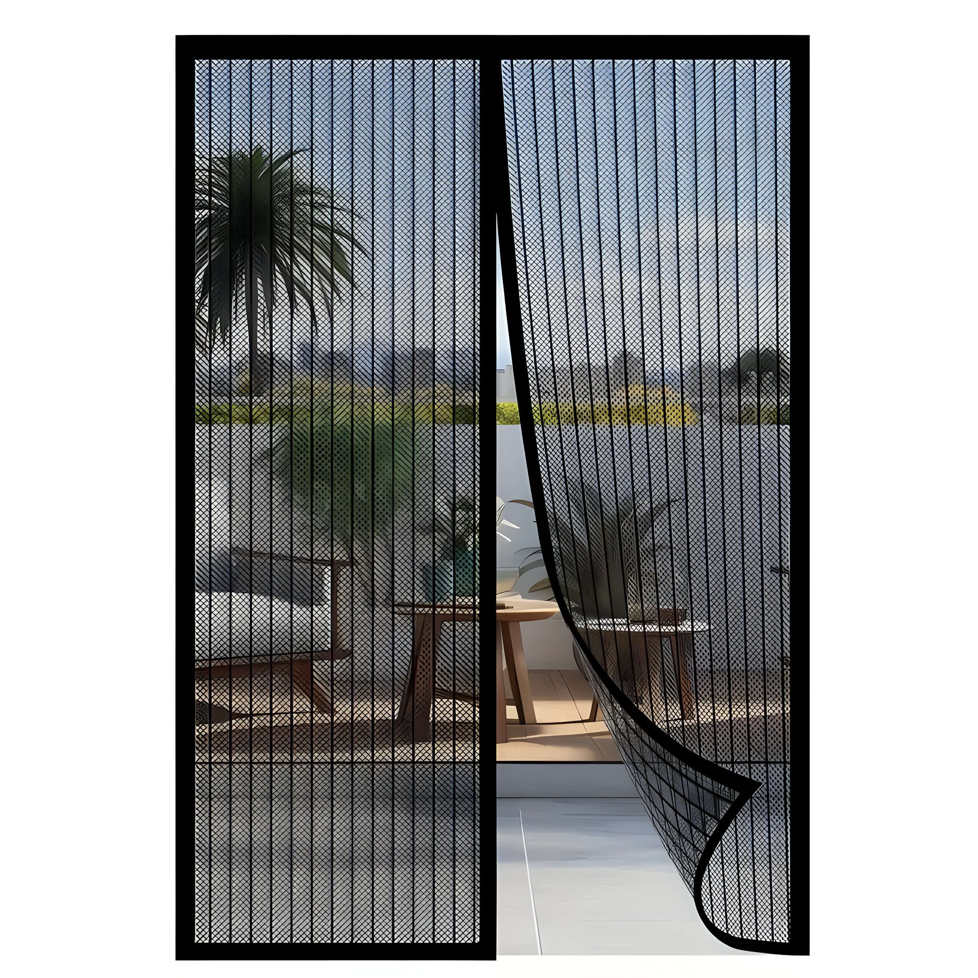 Sela Door Net Screen - Self-Closing, Pet-Friendly Mosquito Net for Doors 0