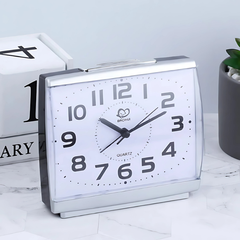 Seren Alarm Clock - Loud Quartz, Backlit Display 2