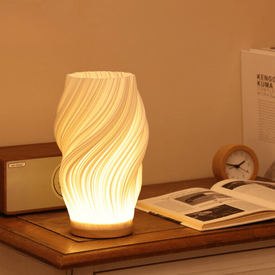 Lunivra – Sculptural Dimmable LED Table Lamp