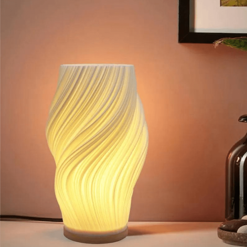 Lunivra – Sculptural Dimmable LED Table Lamp
