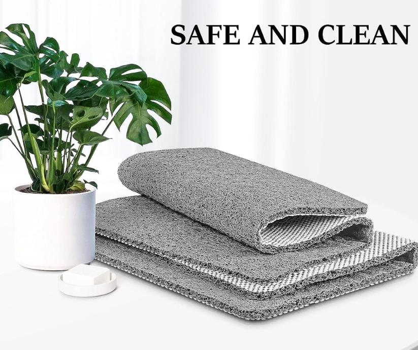 Serene Shower Mat Non Slip - Microban Fabric, Soft Texture 4