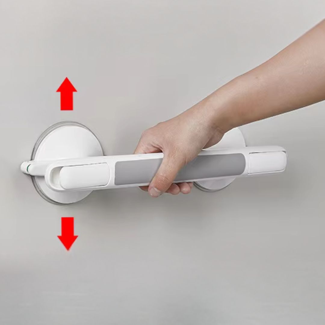 SecureHold™ – Suction Shower Grab Bar Safety Handle