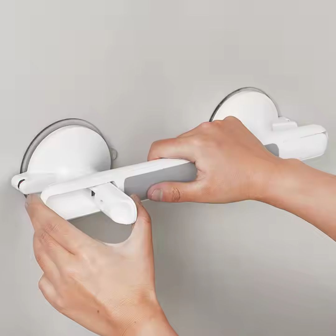 SecureHold™ – Suction Shower Grab Bar Safety Handle