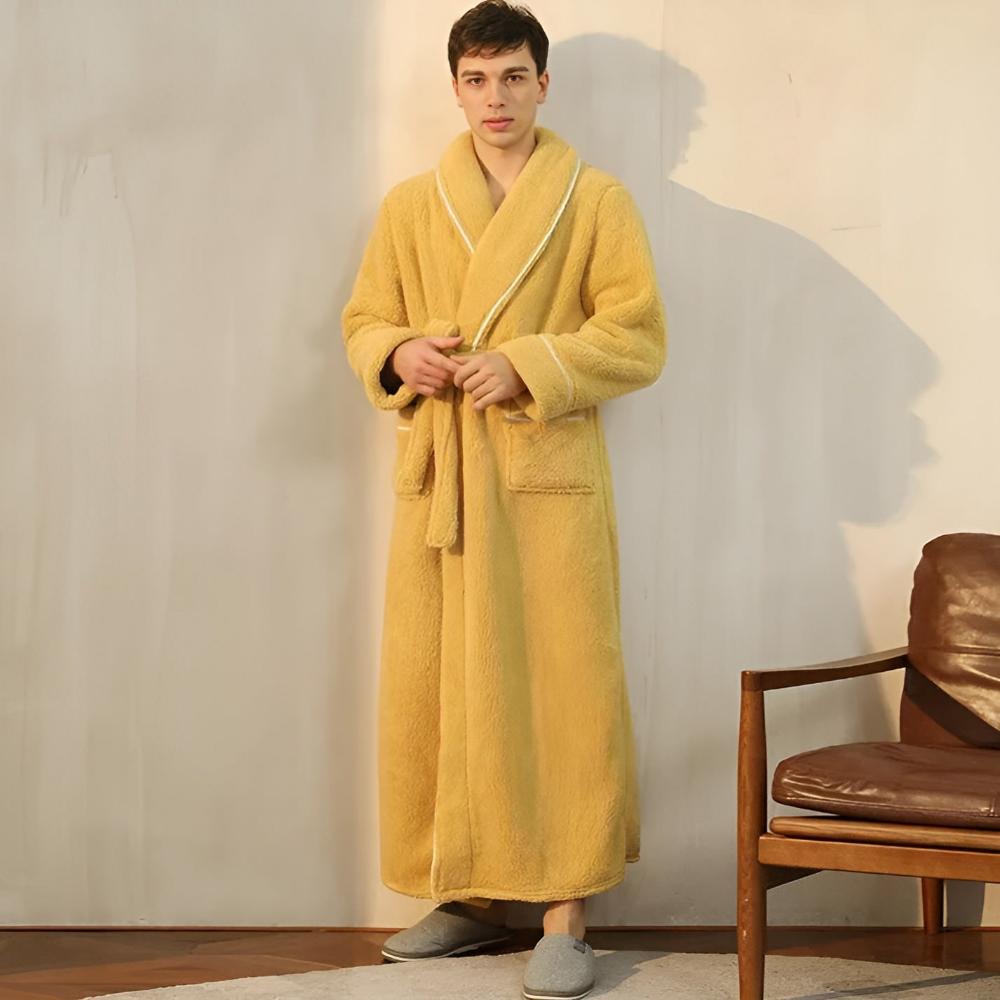 Sierra Bathrobe - Coral Fleece, Unisex Comfort 2