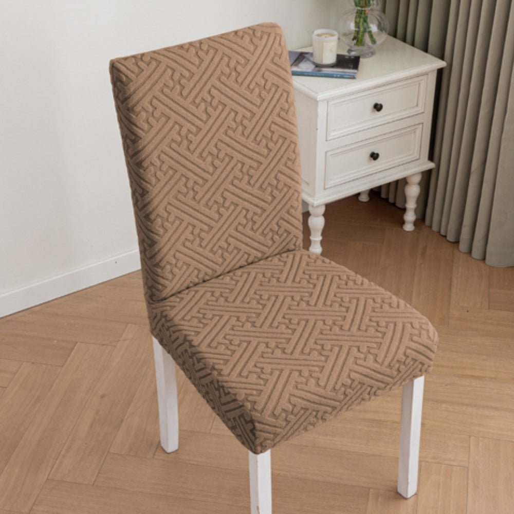 LatticeEase – Stretchable Lattice Dining Chair Cover
