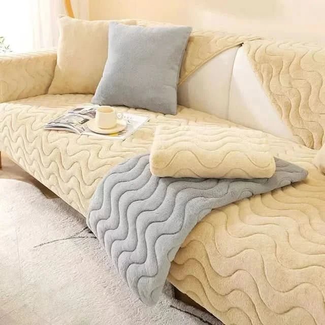 SleekShield Sofa Cover - Waterproof Polyester, Non-Slip Design for Dogs 5