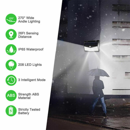 Solaire Outdoor Solar Light - Motion Detection, Weatherproof 2