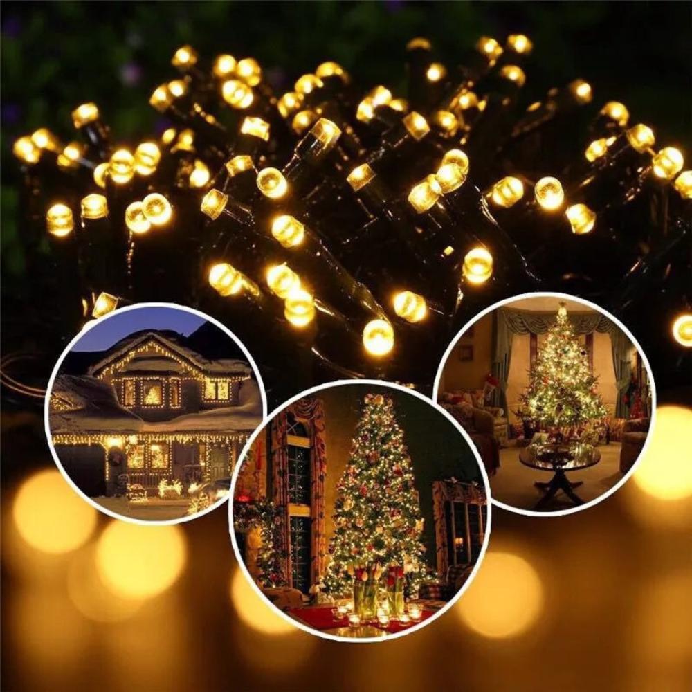 Solara Solar String Lights - Weatherproof, Automatic Sensor Outdoor Lighting 2