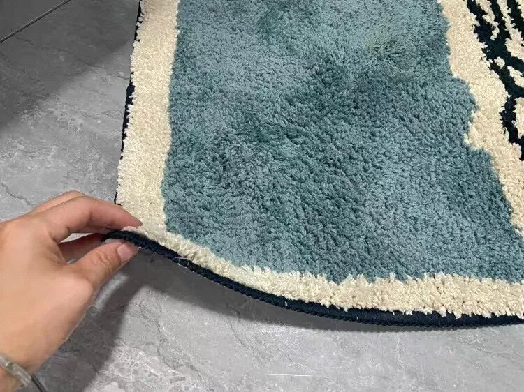 Soren Bath Mat - Non-Slip, Absorbent Polyester Acrylic, Nordic Design 6