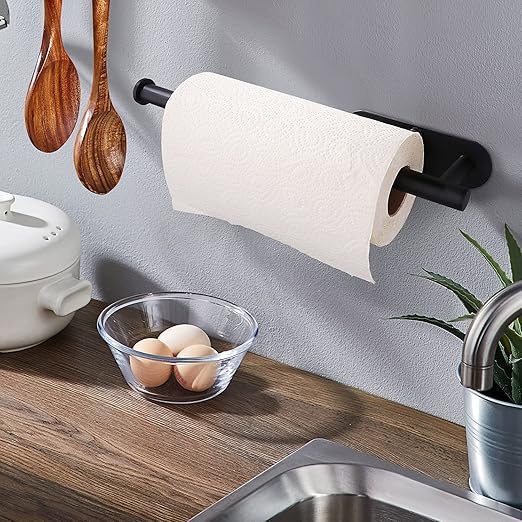 Sorin Paper Towel Holder - Stainless Steel, Wall-Mounted Design 2