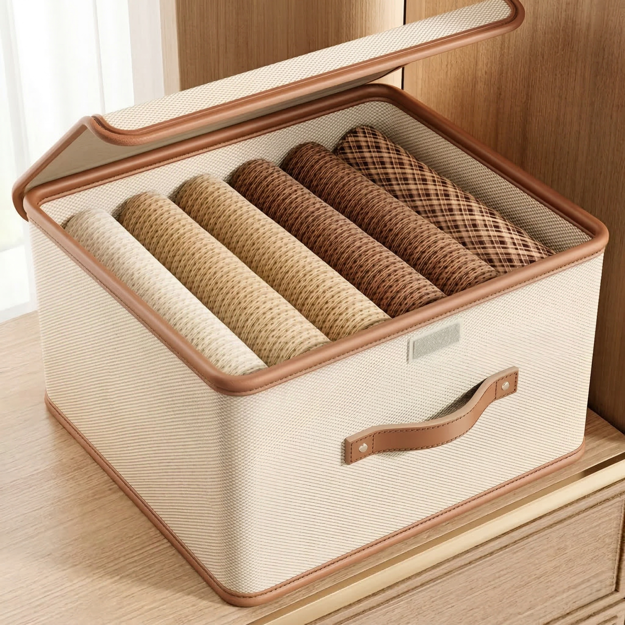 Stellar Storage Box - Oxford Cloth, Foldable with Lid and Handles 1