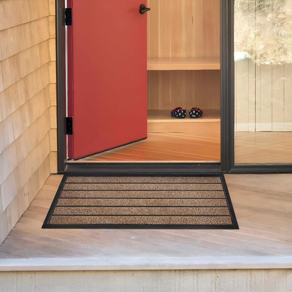 Strive Welcome Mat - Durable Rubber and Grass Fiber, Non-Slip 3