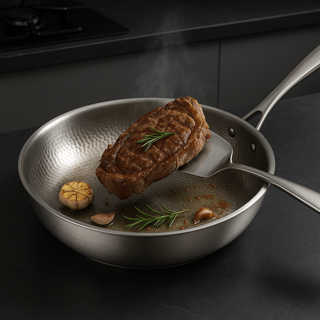 Titanor – Premium Stainless Steel Frying Pan