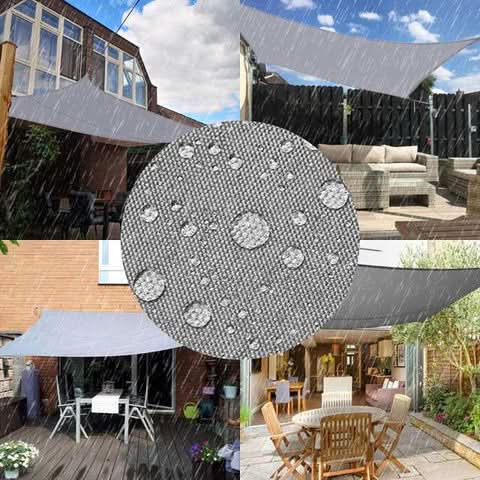 ShadeGuard Canopy – Waterproof Sun Shade Sail – Outdoor UV Rain Protection