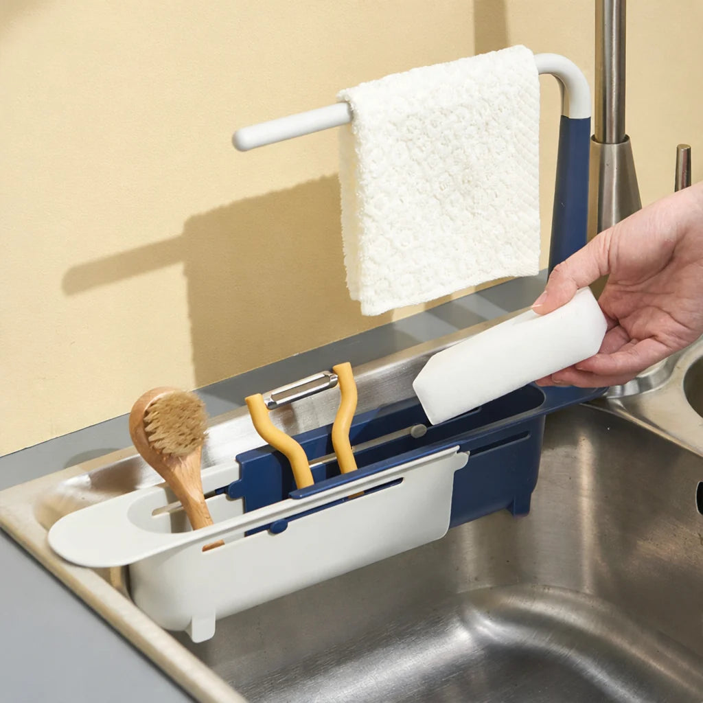 Tresco Under Sink Organizer - Telescopic, Rustproof Kitchen Sink Caddy 2