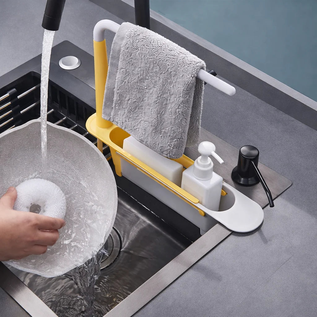 Tresco Under Sink Organizer - Telescopic, Rustproof Kitchen Sink Caddy 3