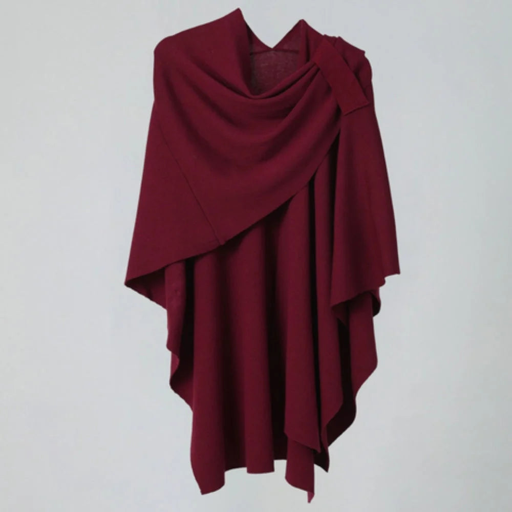 Virelli Shawl Coat - Lightweight Microfiber Blend, Fluid Drape 6