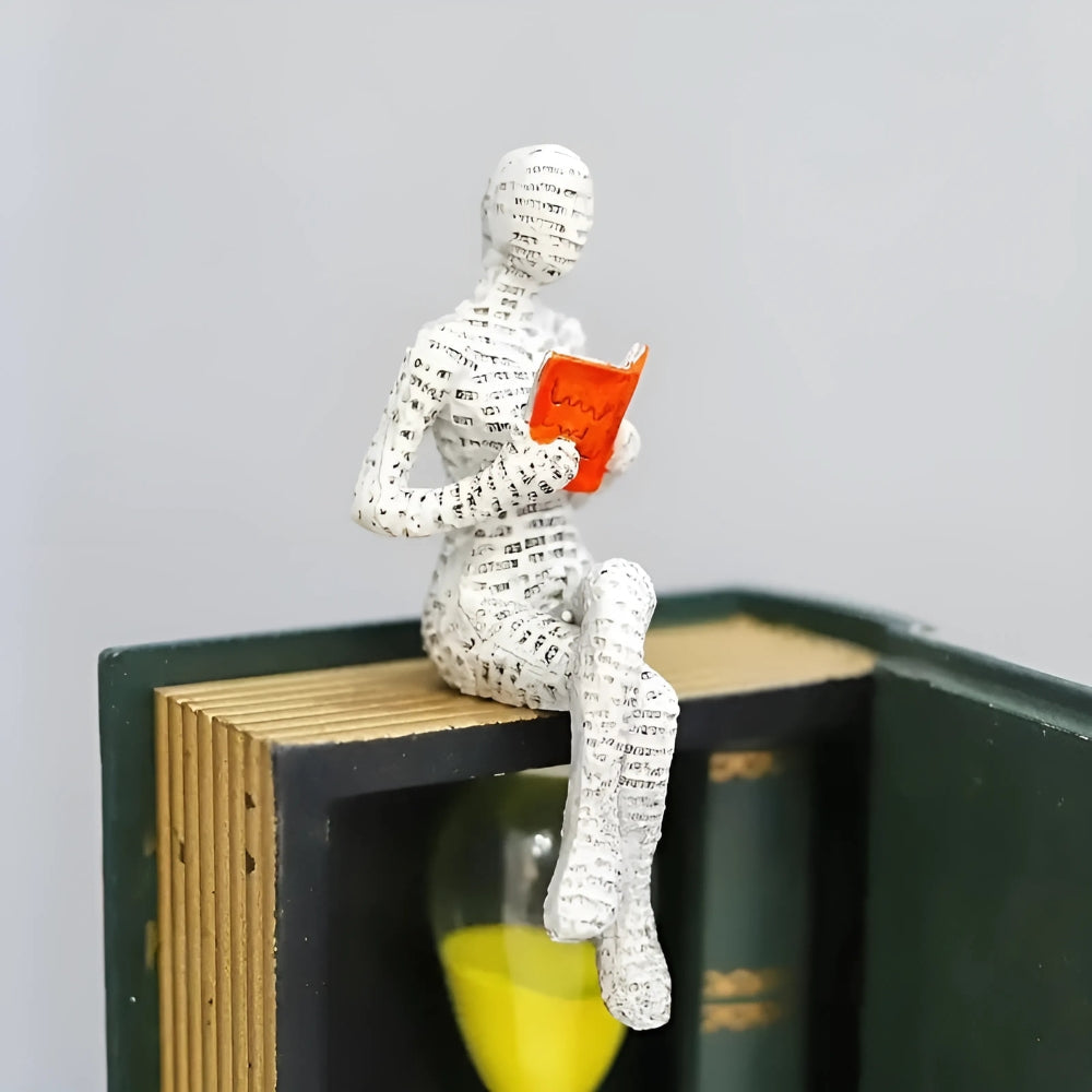 Wanda Reading Figurine - Durable Resin, Artistic Design 1
