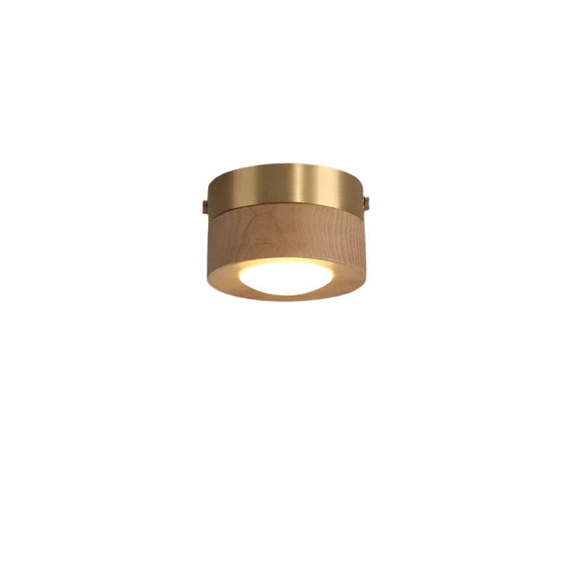 Wander Ceiling Lamp - Walnut Wood, LED Ceiling Light Fixture 6