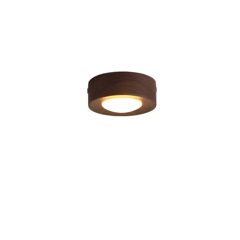 Wander Ceiling Lamp - Walnut Wood, LED Ceiling Light Fixture 7