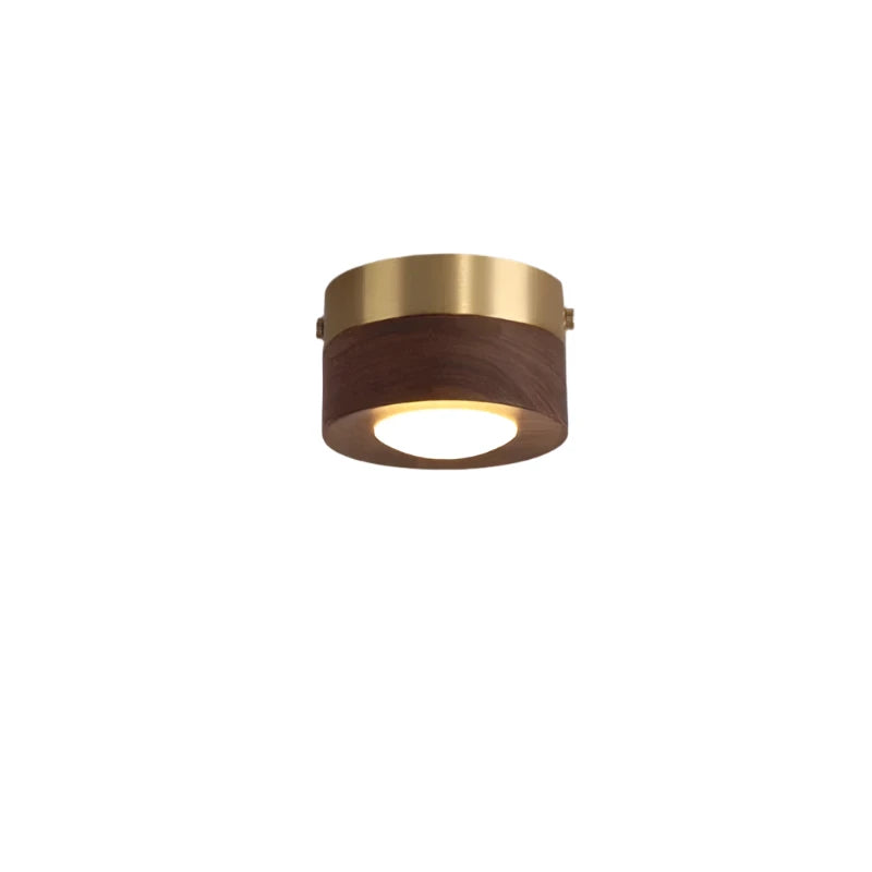 Wander Ceiling Lamp - Walnut Wood, LED Ceiling Light Fixture 8