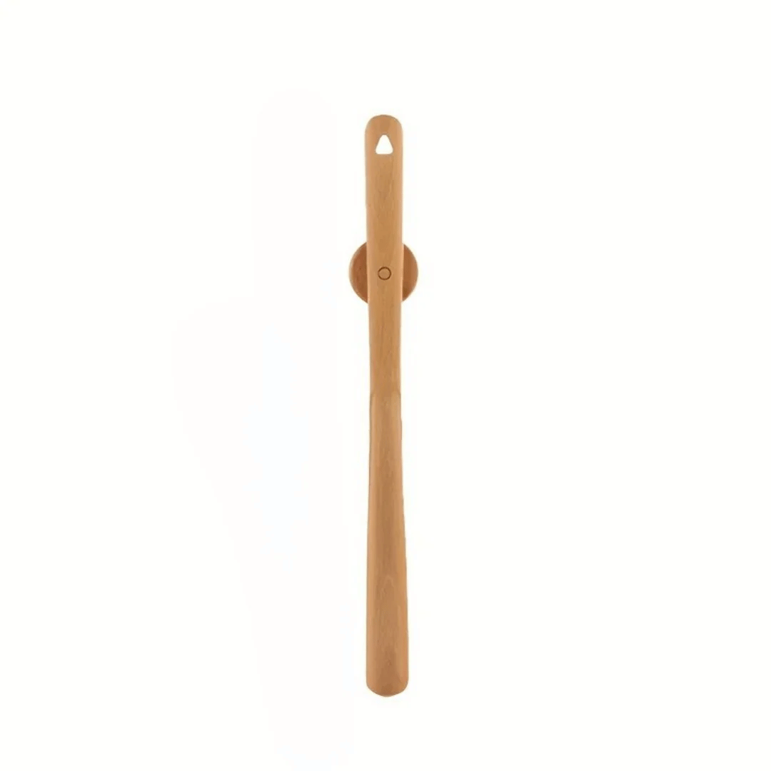 Wesley Long Handled Shoehorn - Beech Wood, Magnetic Wall Mount 9