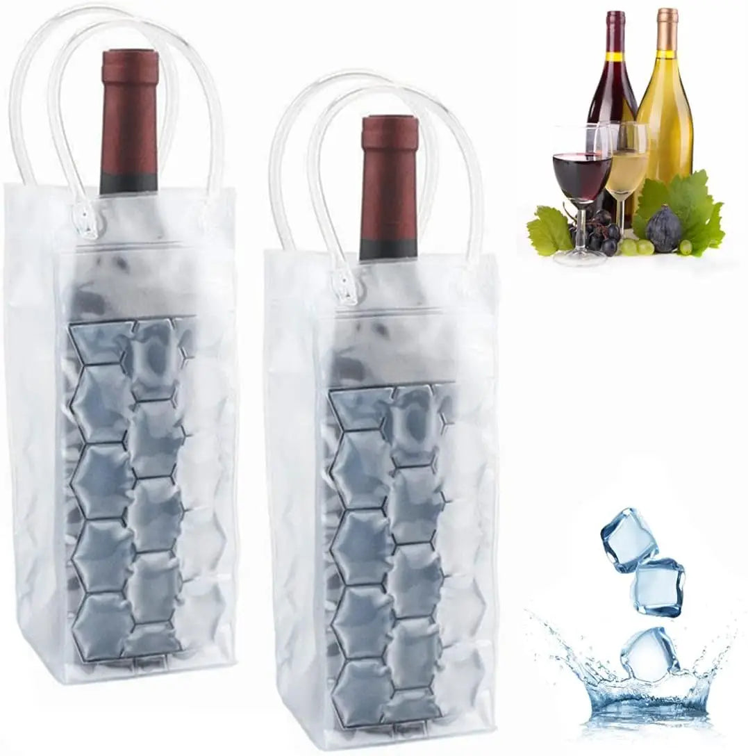Wynter Bottle Cooler - Reusable Gel Sleeve for Wine and Drinks 1